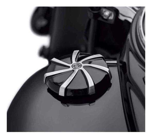 Harley-Davidson® Agitator Left Side Fuel Tank Cap - Softail Models