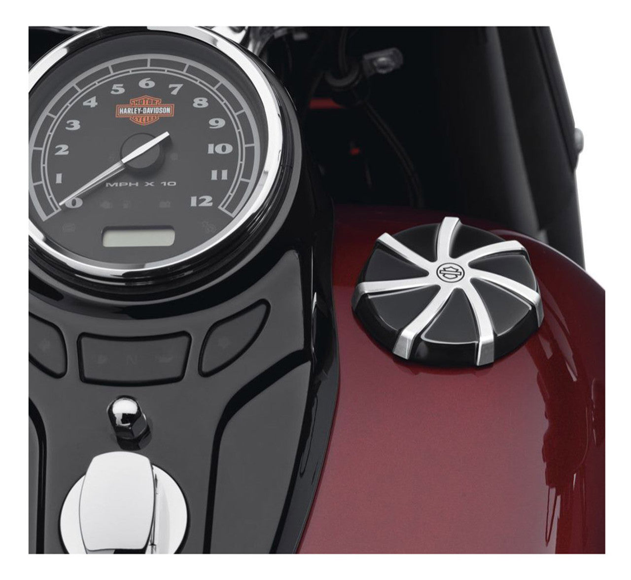 Harley-Davidson® Agitator Right Side Fuel Cap, Multi-Fit Item