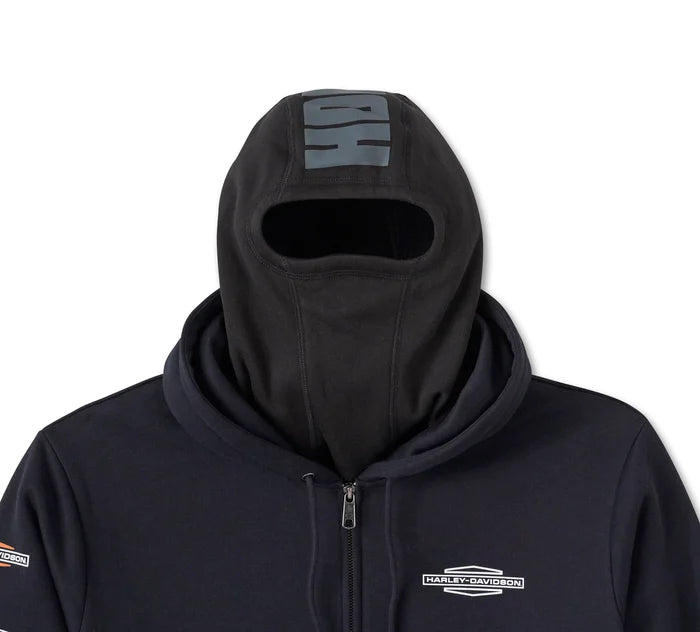 Men's Roaring Balaclava Hoodie - Harley Black