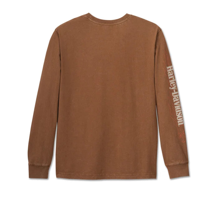 Men's H-D Eagle Rider Long Sleeve Tee
