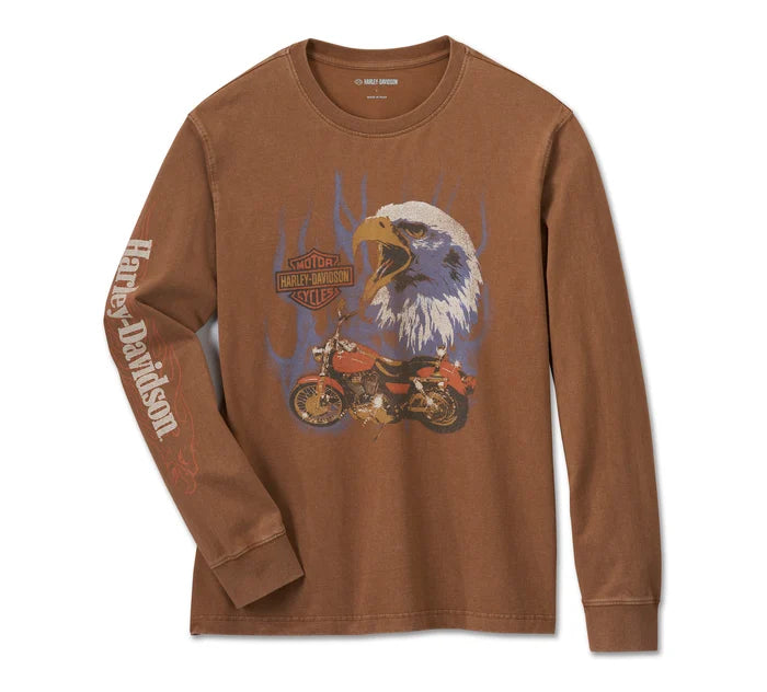 Men's H-D Eagle Rider Long Sleeve Tee