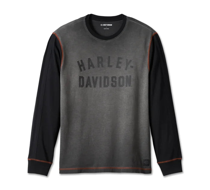 Men's Iron Bond Long Sleeve Colorblocked T-Shirt