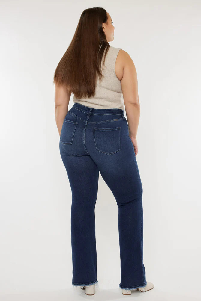 KanCan- Yvette High Rise Flare Jeans (Plus Size)