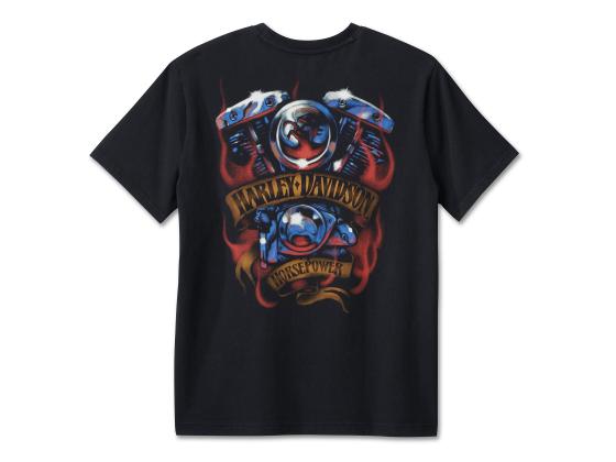 Men's Loaded With Horsepower Graphic Tee
