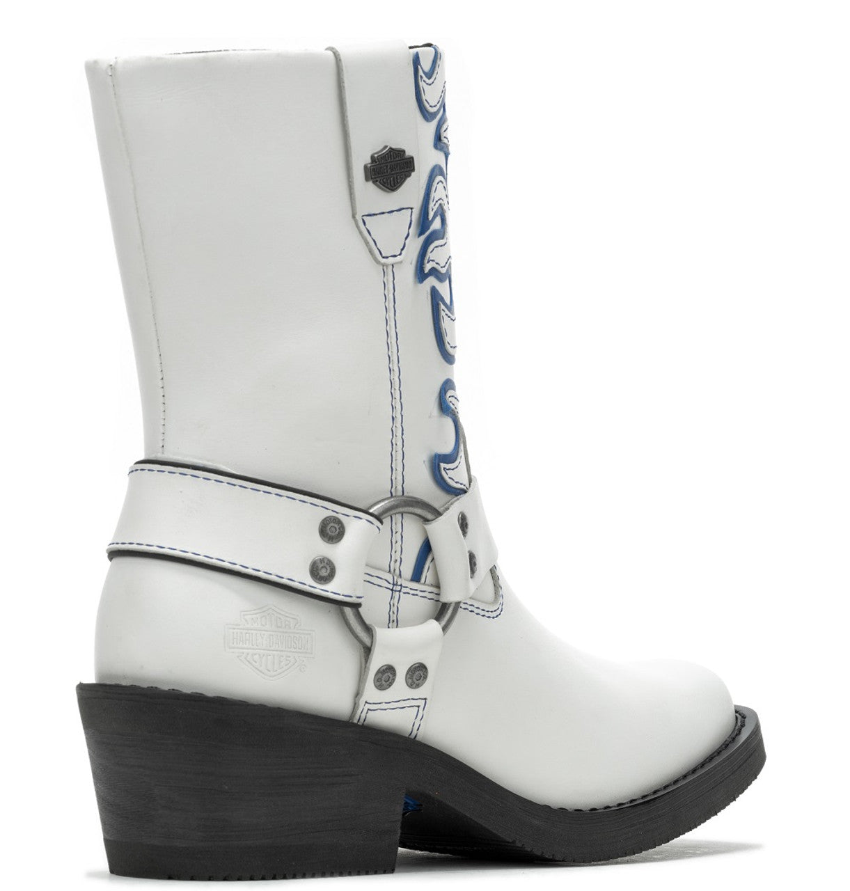 Harley-Davidson® Women's Korsen 8-In White Harness Boots