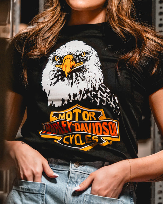 H-D Eagle Bar & Shield Womens T-Shirt