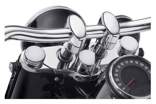 Harley-Davidson® Steering Stem Bolt Cover - Chrome