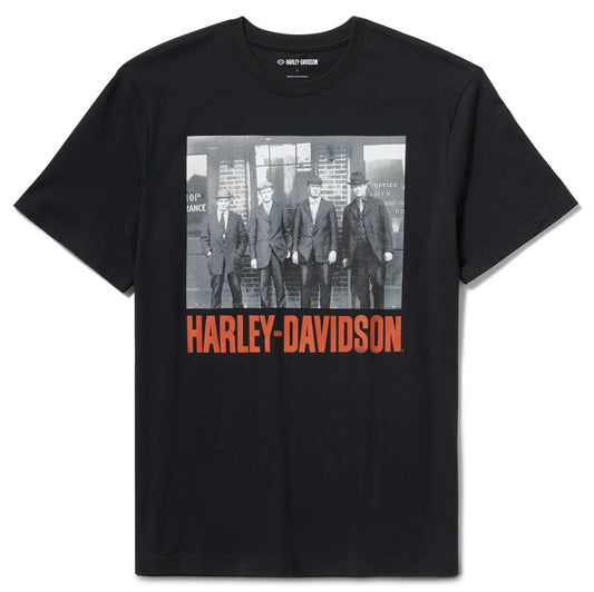 Harley-Davidson T-Shirt Founder's Archival Photo black