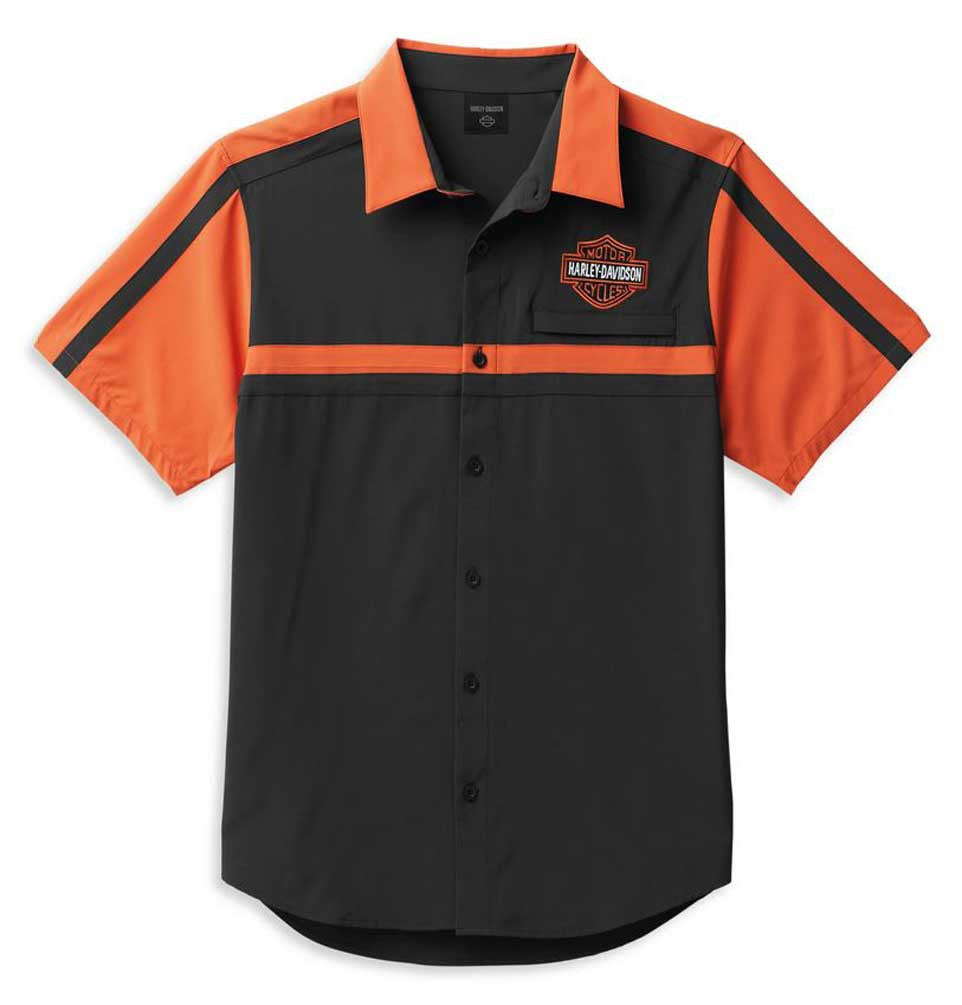 Men's Coolcore Bar & Shield Colorblock Shirt