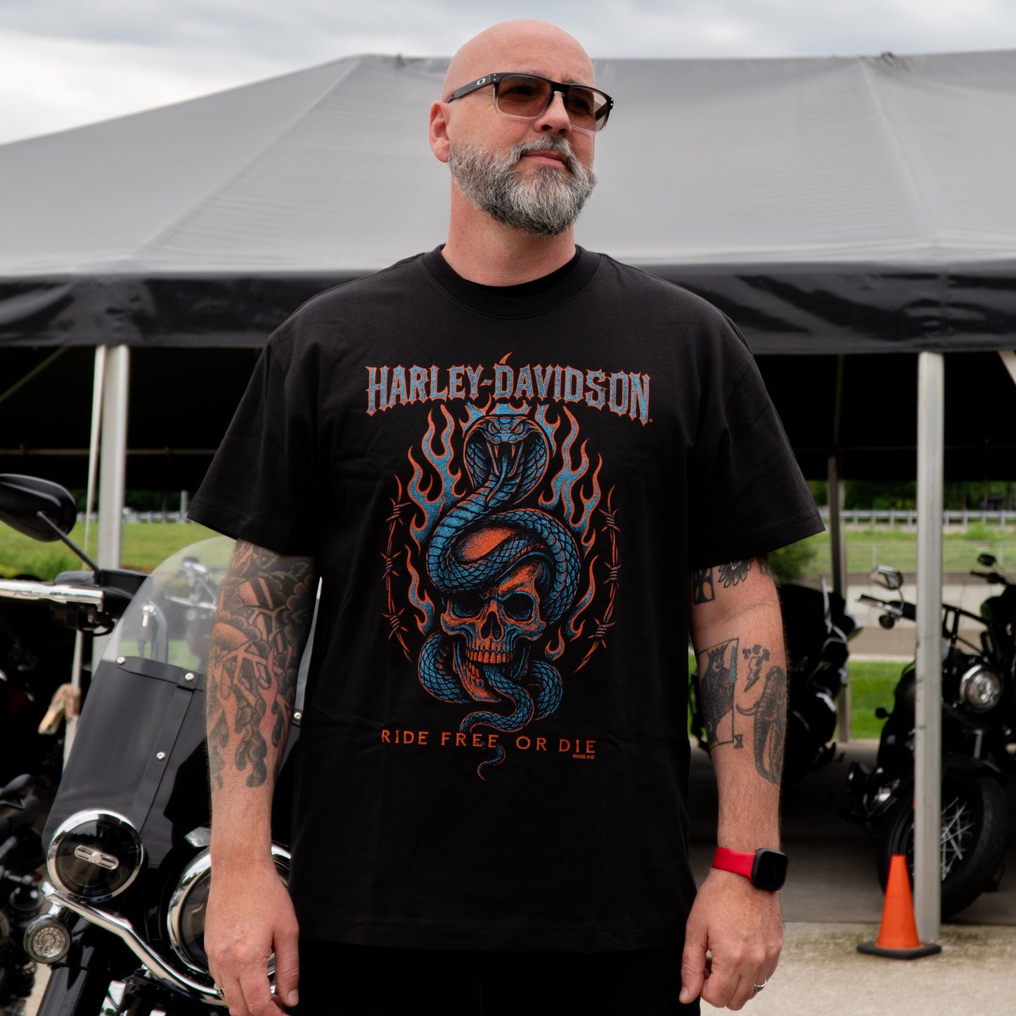 Men's Skull T