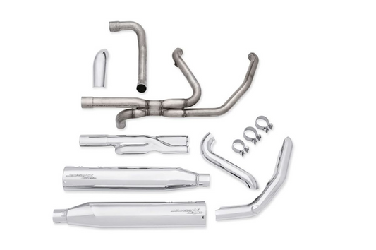 Screamin' Eagle High-Flow Exhaust System with Street Cannon Mufflers