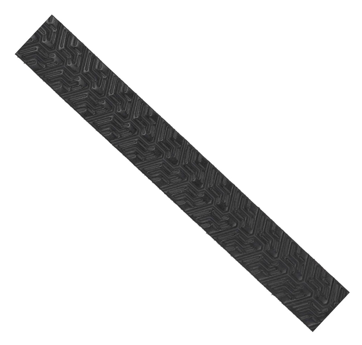 Men's Embossed Tire Tread Leather Belt
