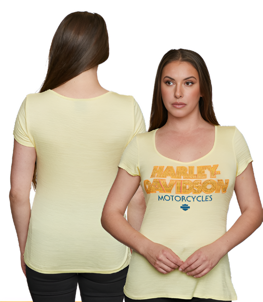 Harley-Davidson Women's Hot Iron V-Neck Shirt