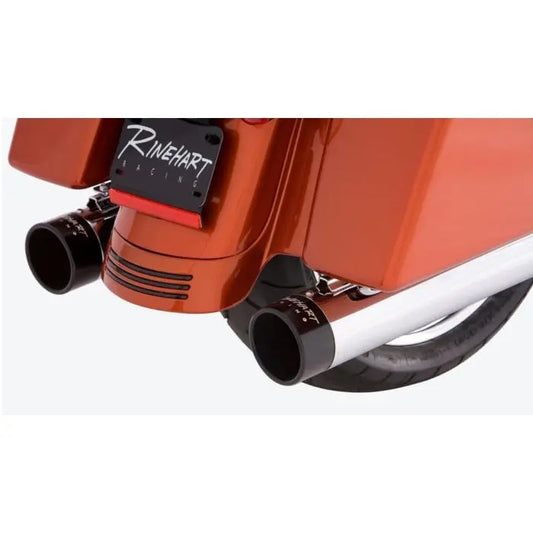 Rinehart Racing 4" True Dual Muffler Set for 1995-2016 Touring Models