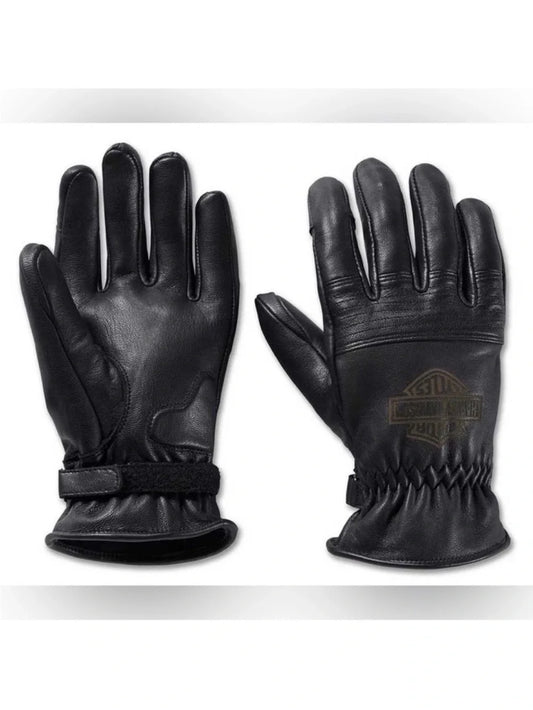 Men's Leather Helm Gloves